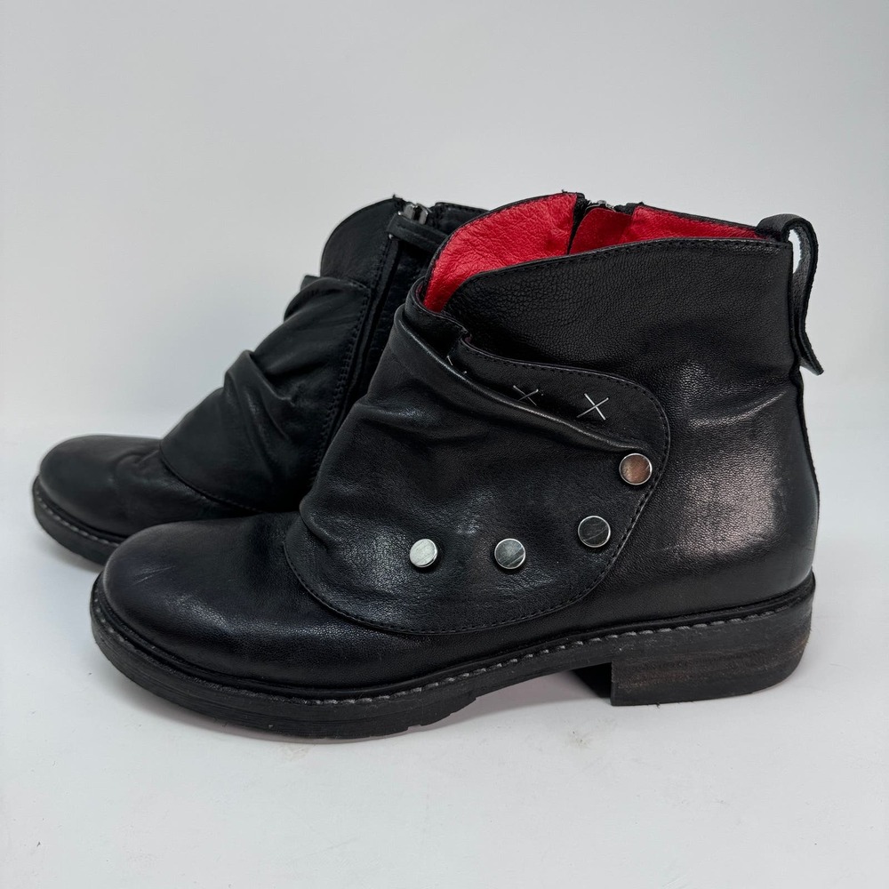 Cordani Women's 39/8..5 Black Leather‎ Ankle Boot - Picture 2 of 8